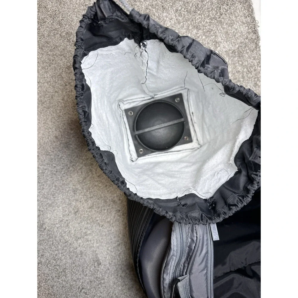 Vintage 80s 90s Nike X Sports Ball Equipment Duffel Bag Gray Basketball 18